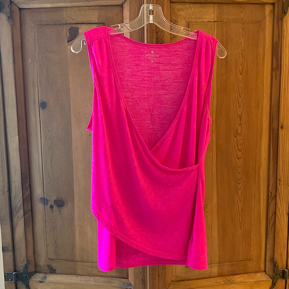 Athleta Hot Pink Size M Tank Top